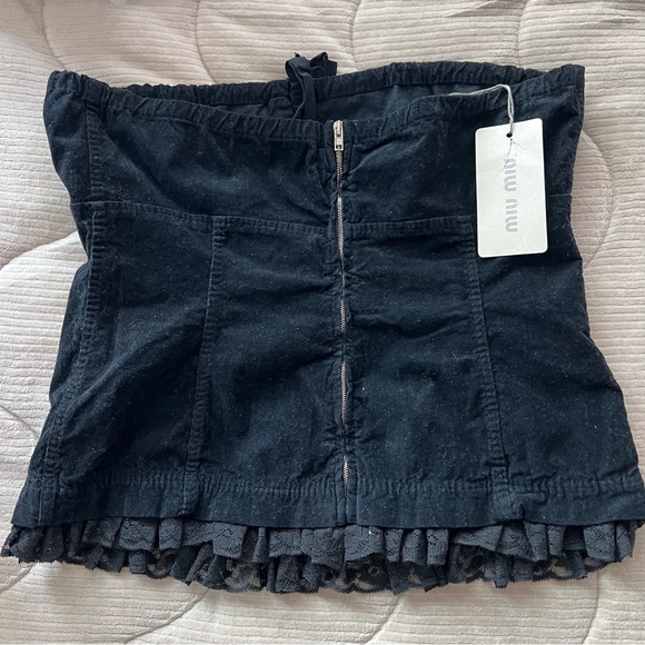 Miu miu black corset top - Picture 2 of 7